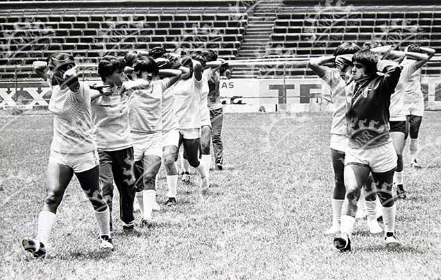 México 1971 - Entrenamiento